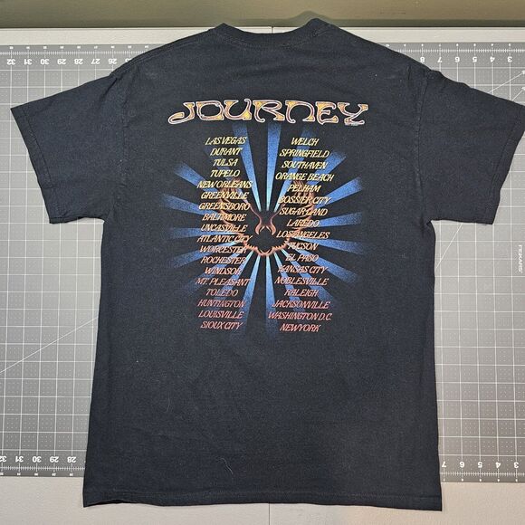 Journey 2017 Tour Tshirt Medium Concert Band Music Metal Rock Retro Y2K Grunge - Picture 4 of 8